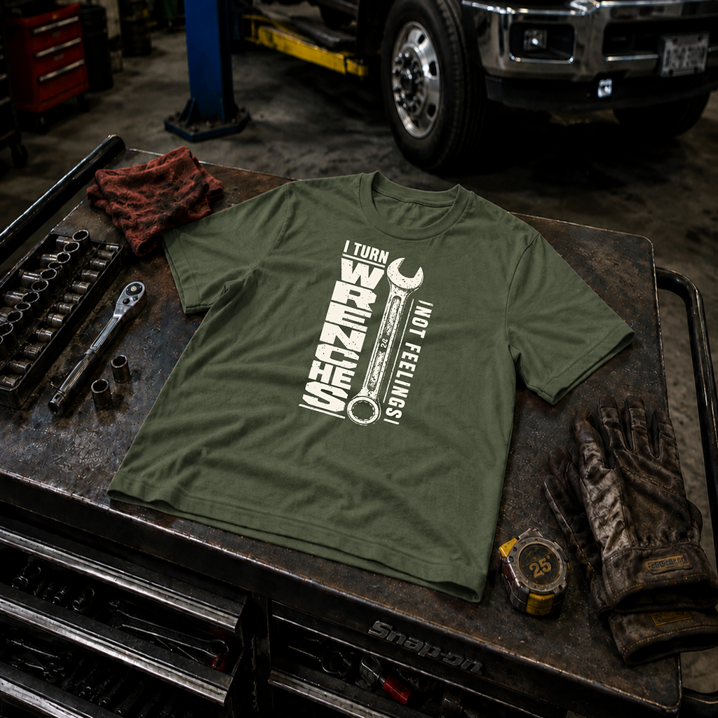 I Turn Wrenches T-Shirt