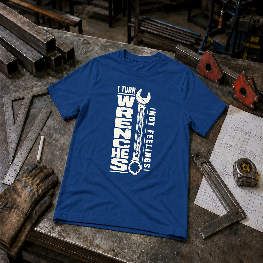 I Turn Wrenches T-Shirt
