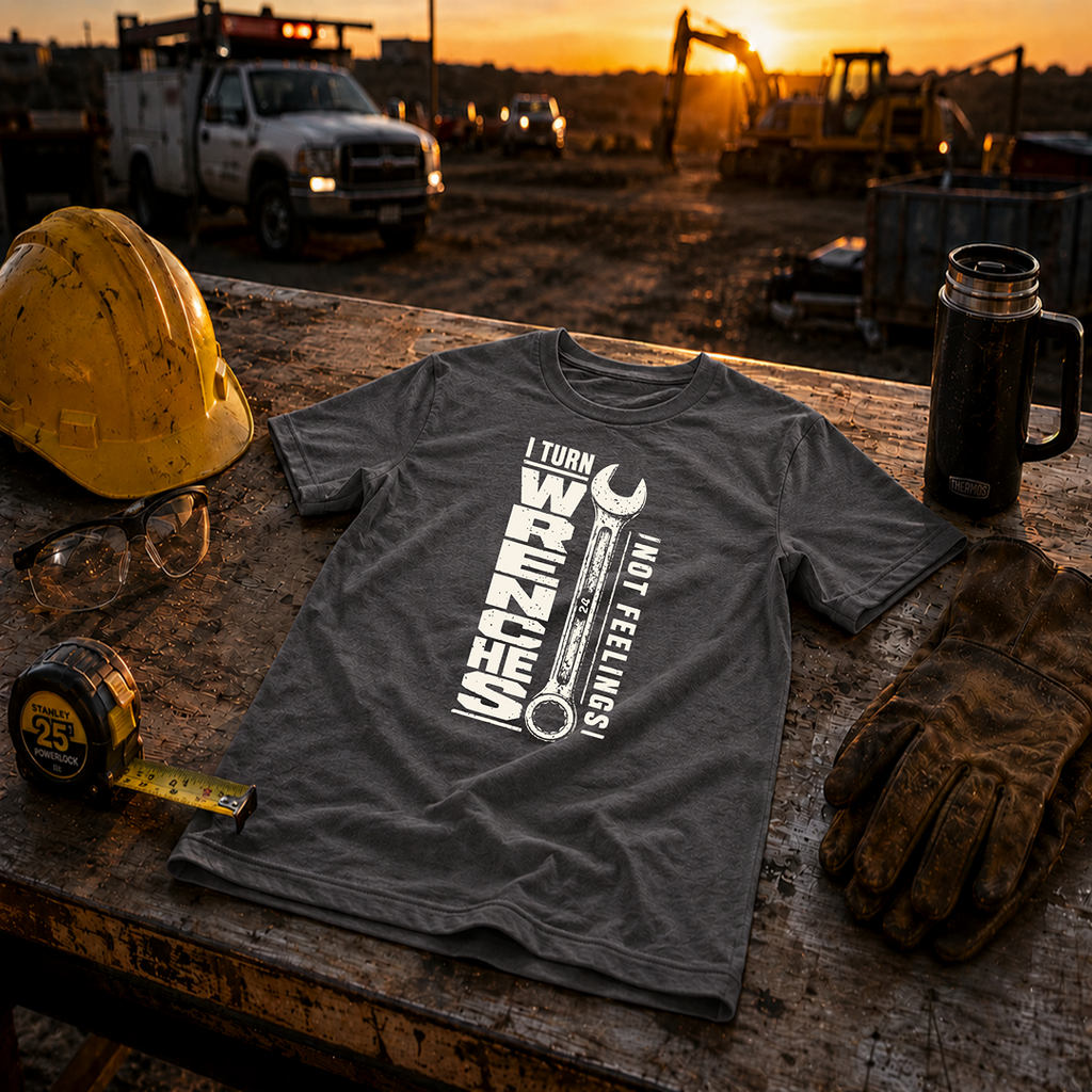 I Turn Wrenches T-Shirt