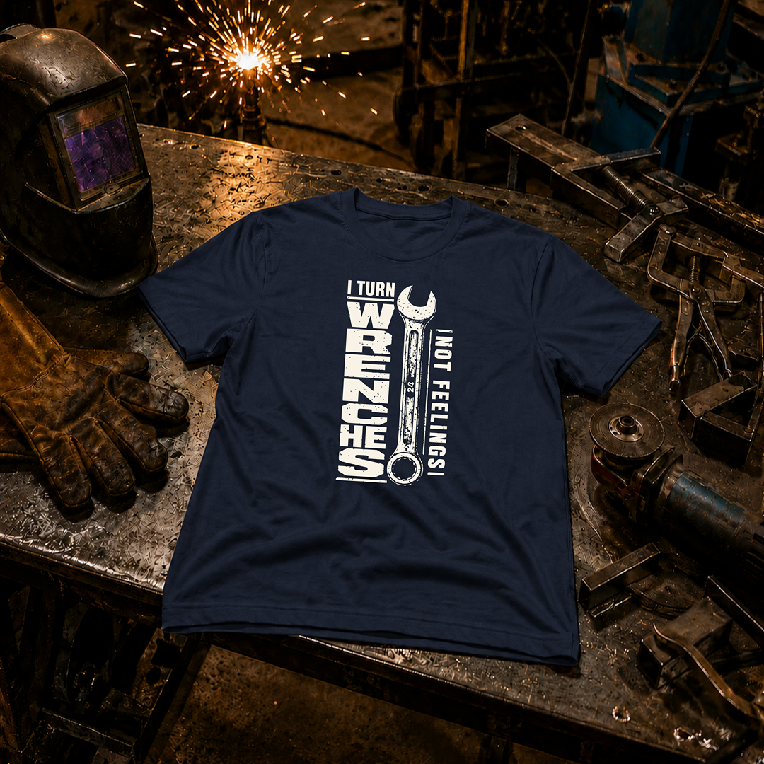 I Turn Wrenches T-Shirt