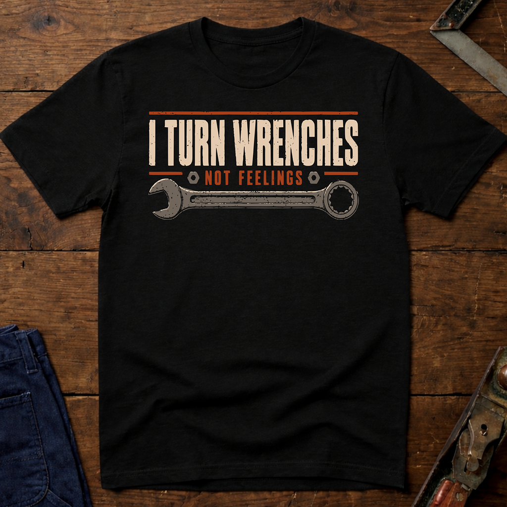 I Turn Wrenches T-Shirt