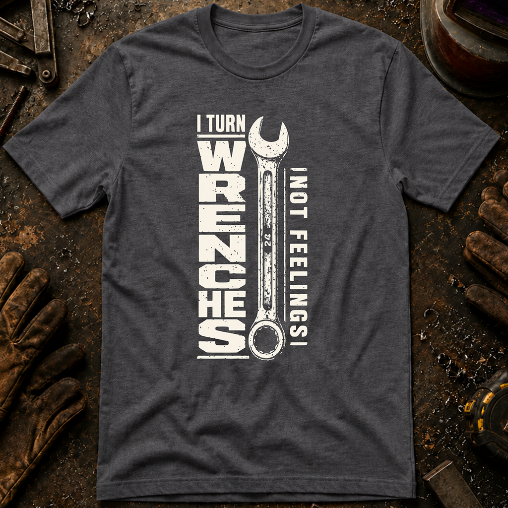 I Turn Wrenches T-Shirt