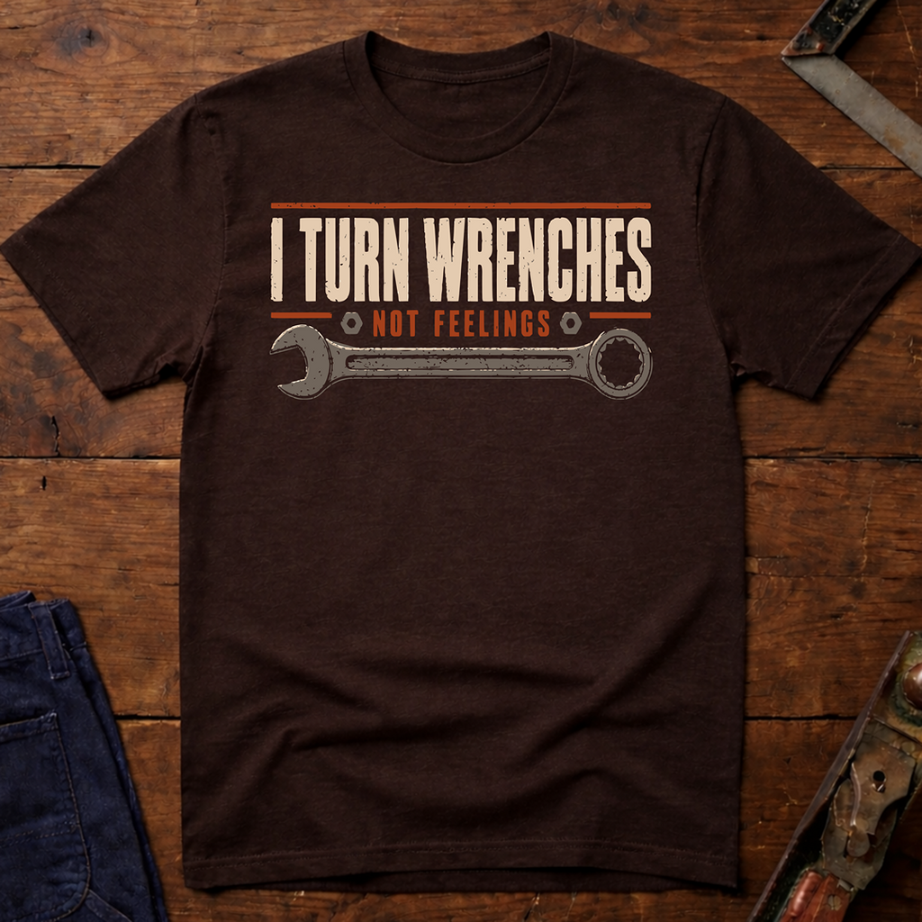 I Turn Wrenches T-Shirt