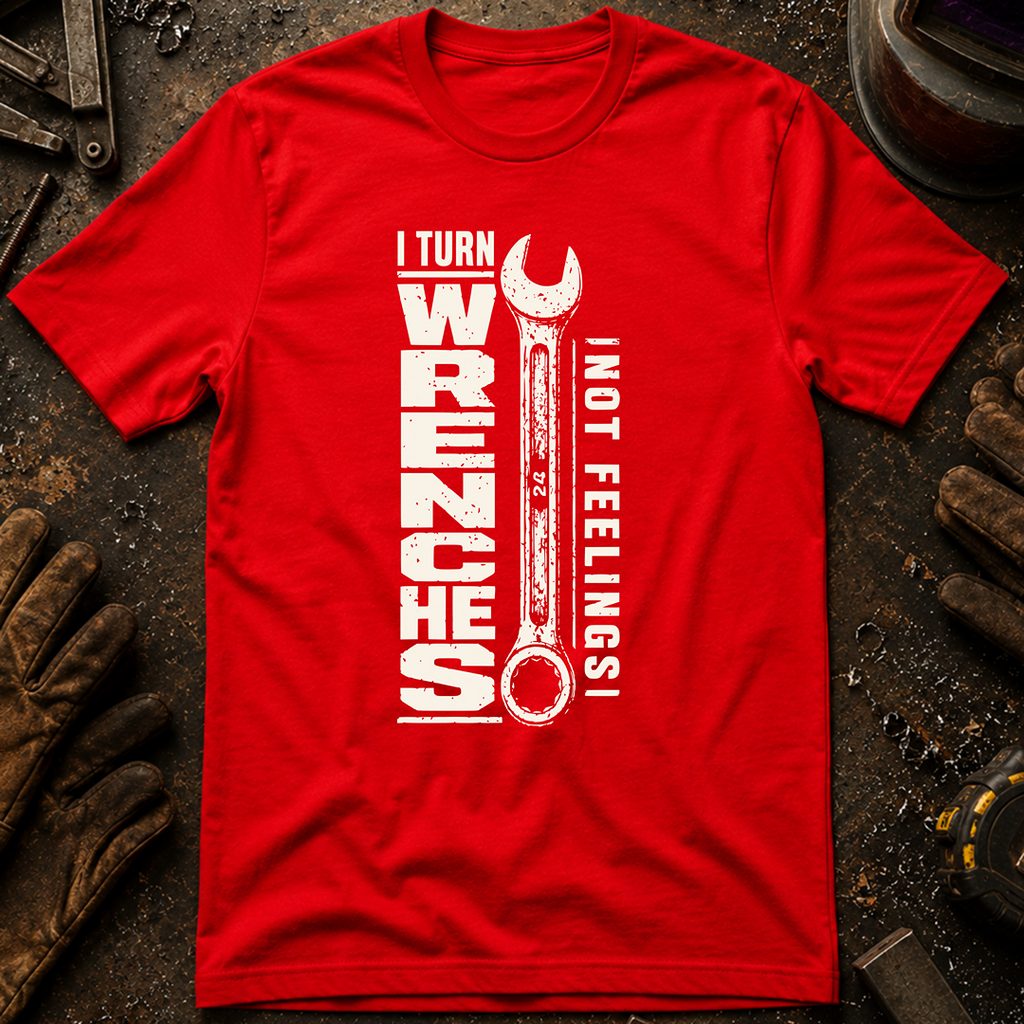I Turn Wrenches T-Shirt