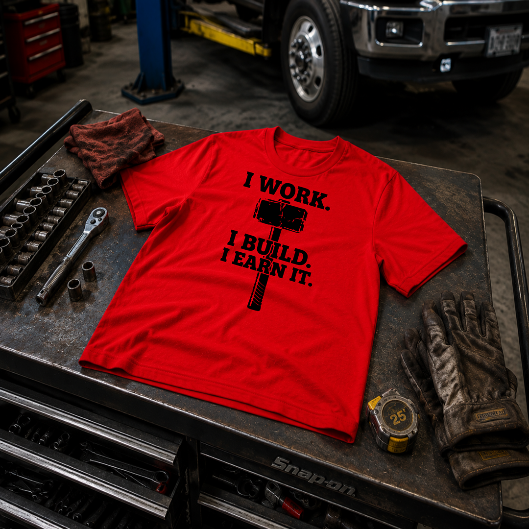 I work. I Build. Ed.2 T-Shirt