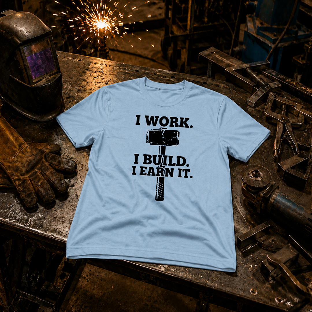 I work. I Build. Ed.2 T-Shirt
