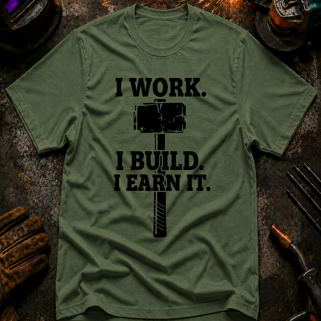 I work. I Build. Ed.2 T-Shirt