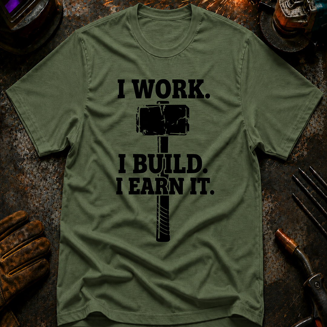 I work. I Build. Ed.2 T-Shirt
