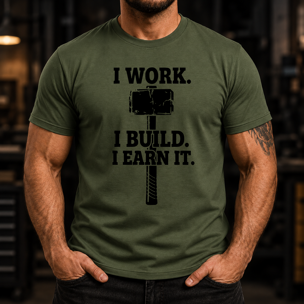 I work. I Build. Ed.2 T-Shirt