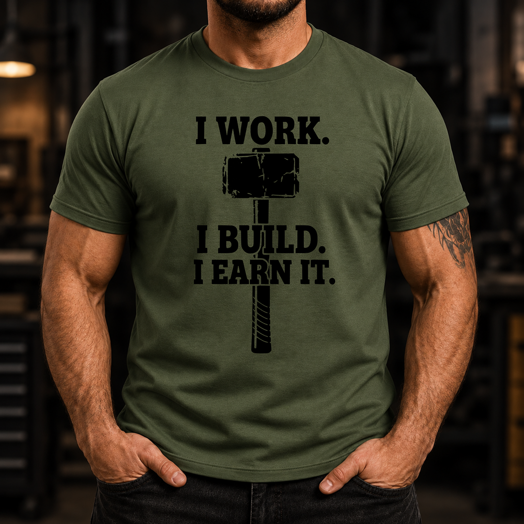 I work. I Build. Ed.2 T-Shirt