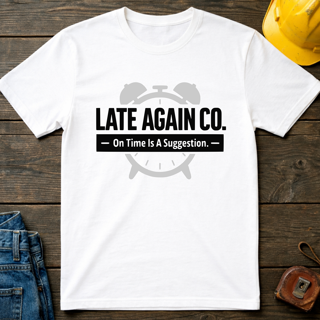 Late Again T-Shirt