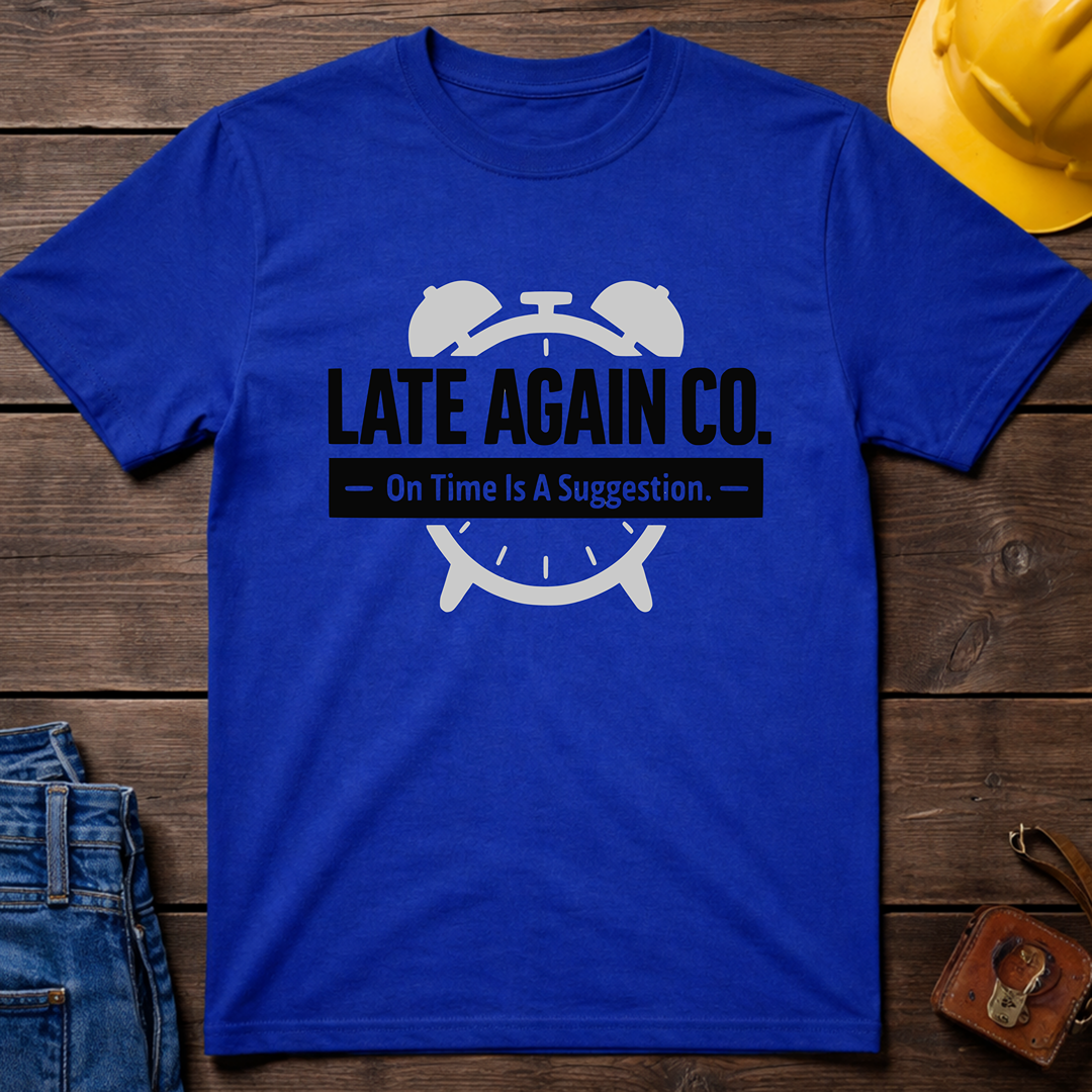 Late Again T-Shirt