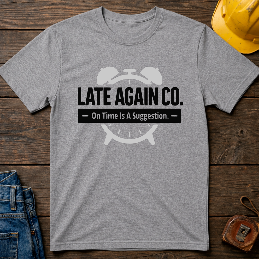 Late Again T-Shirt