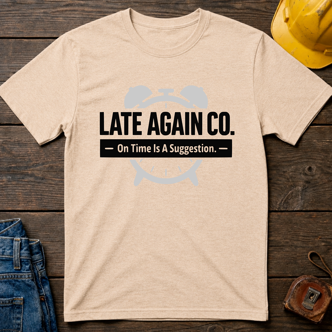 Late Again T-Shirt