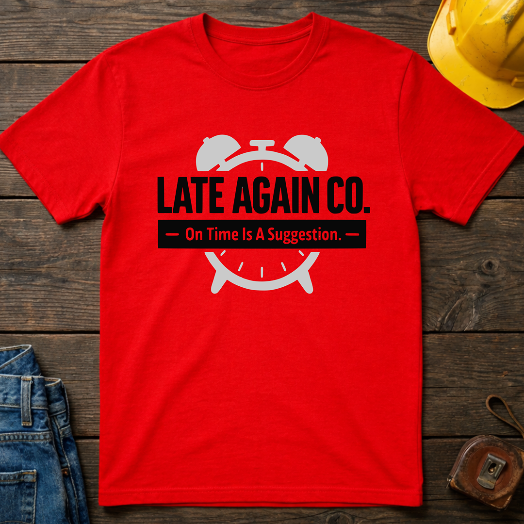 Late Again T-Shirt