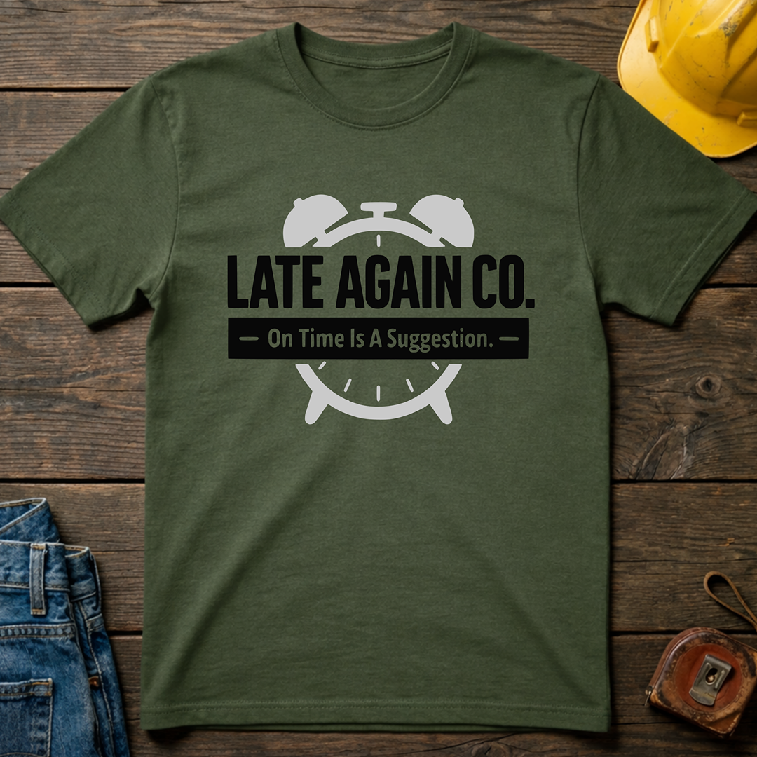 Late Again T-Shirt