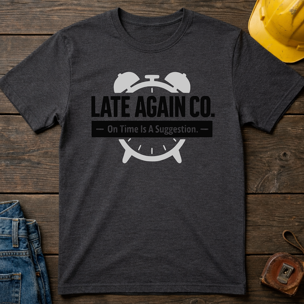 Late Again Co. T-Shirt