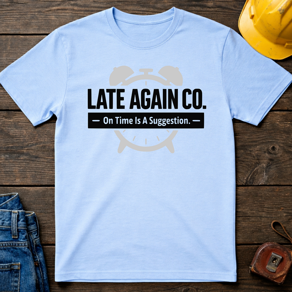 Late Again Co. T-Shirt