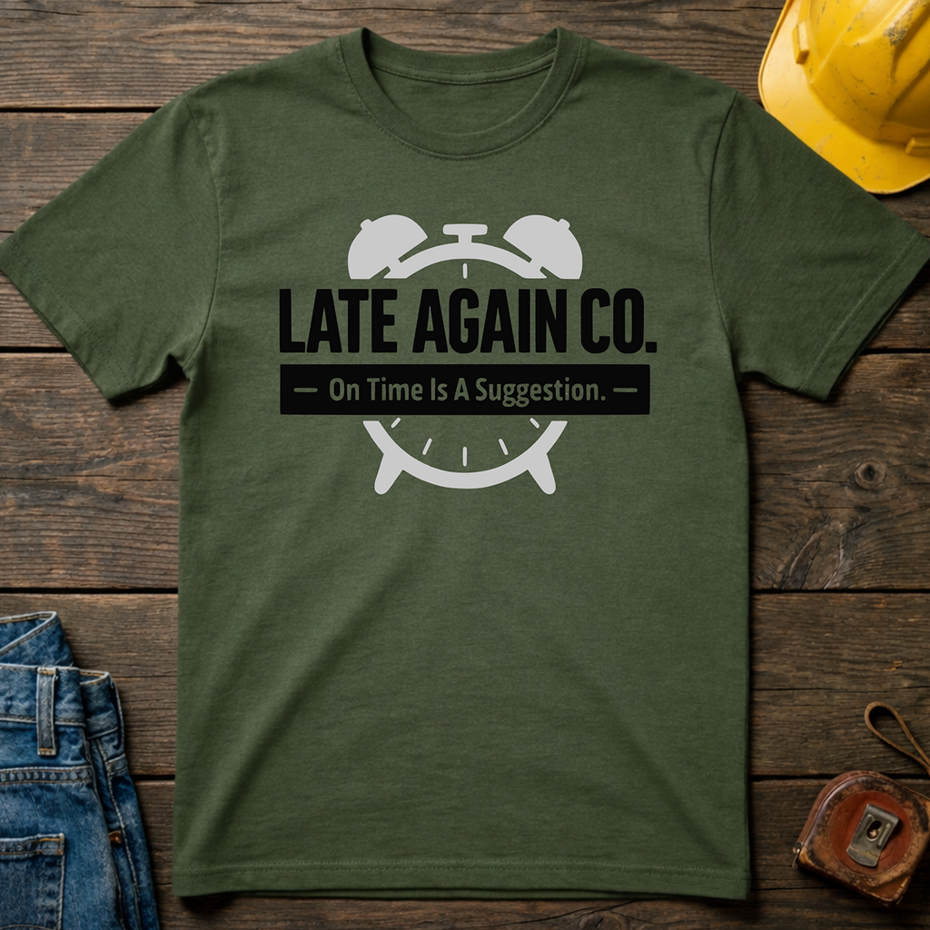 Late Again Co. T-Shirt