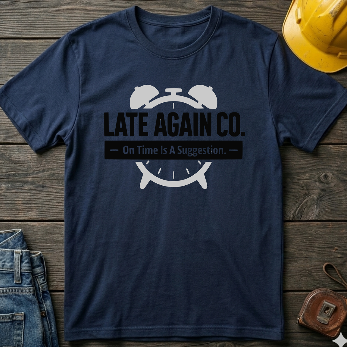 Late Again Co. T-Shirt