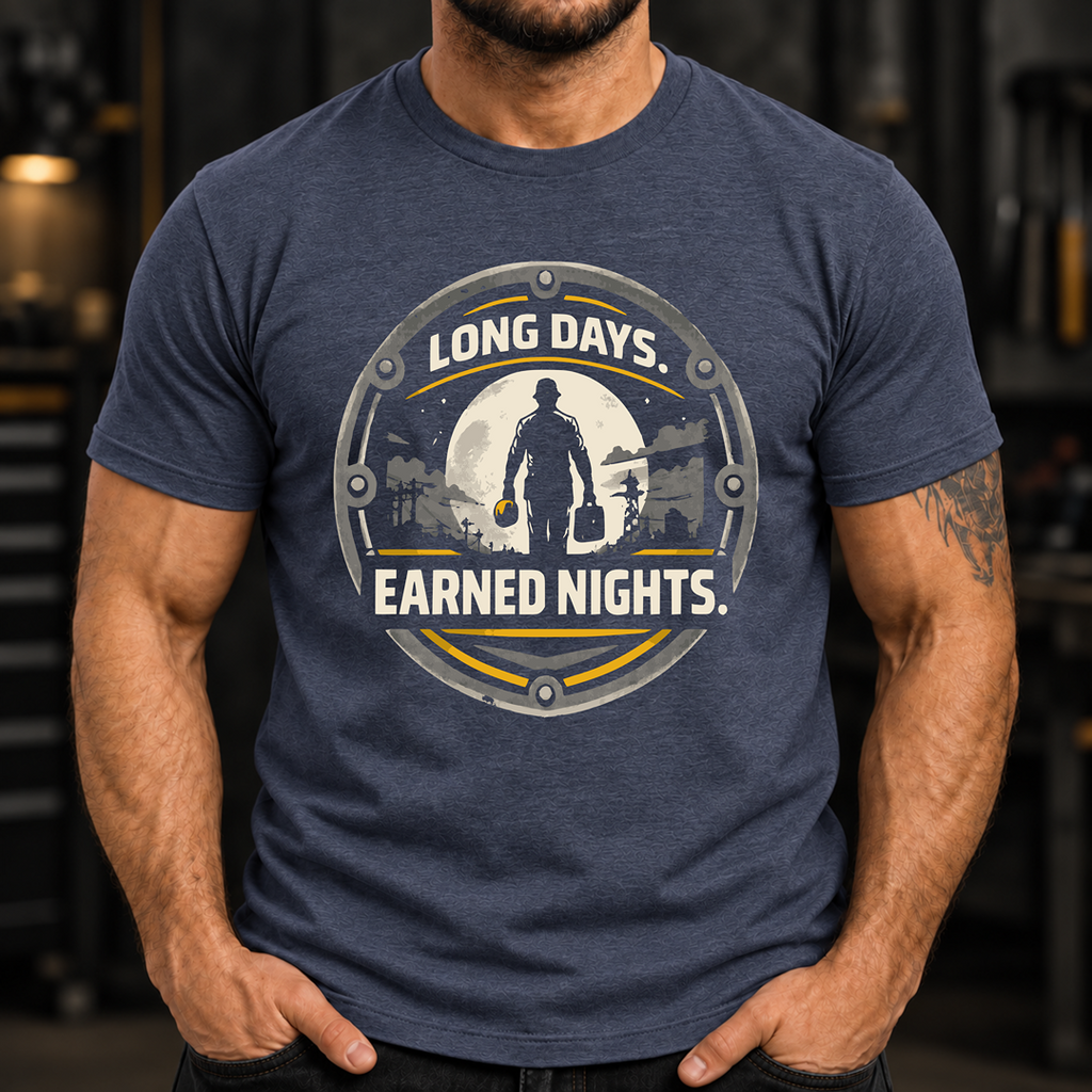 Long Days Earned Nights Ed.2 T-Shirt