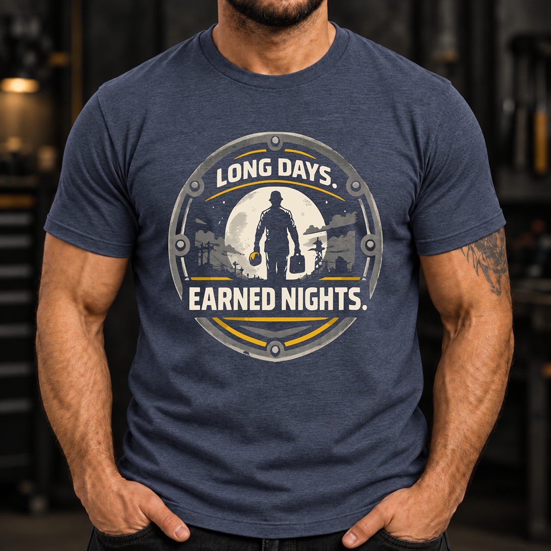 Long Days Earned Nights Ed.2 T-Shirt