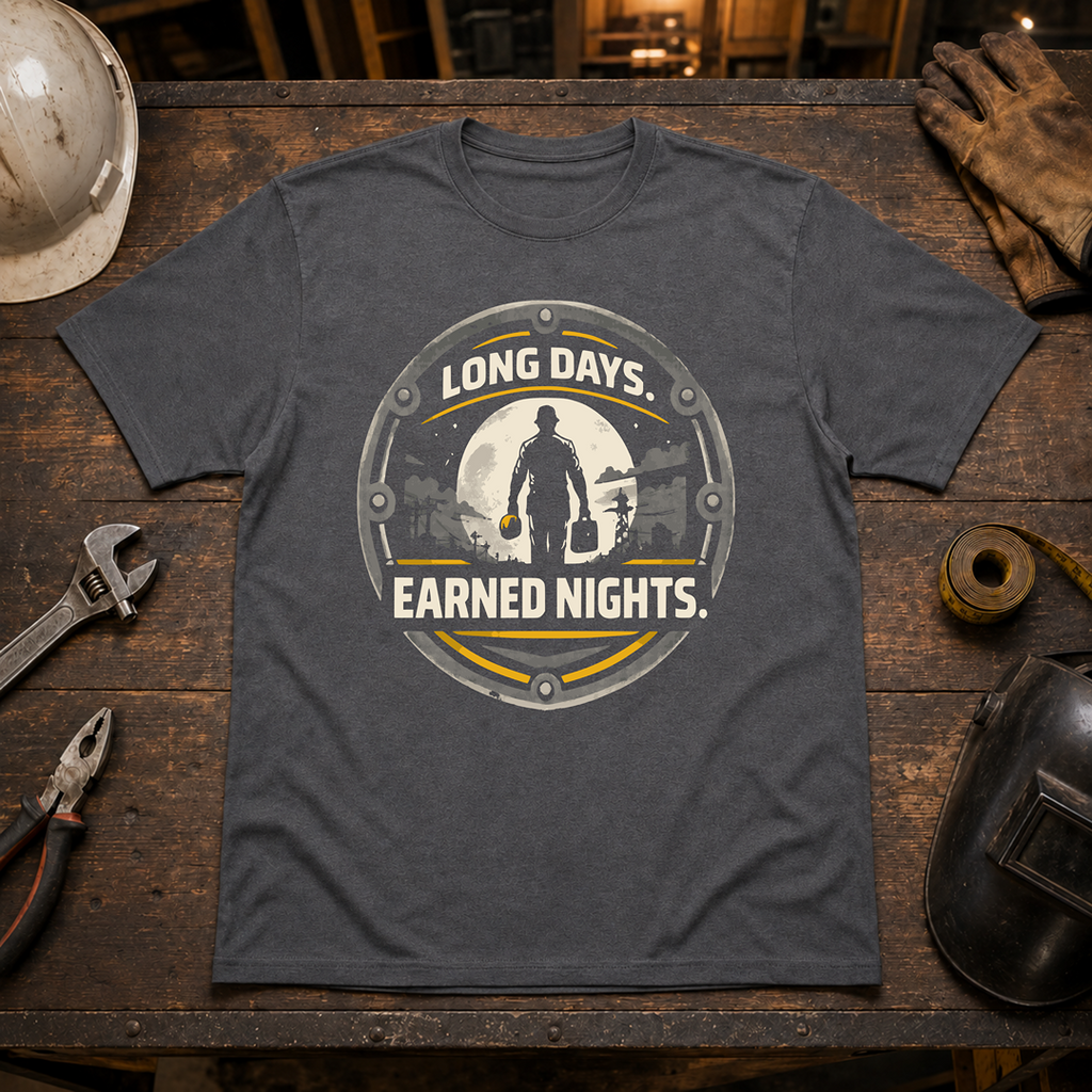 Long Days Earned Nights Ed.2 T-Shirt