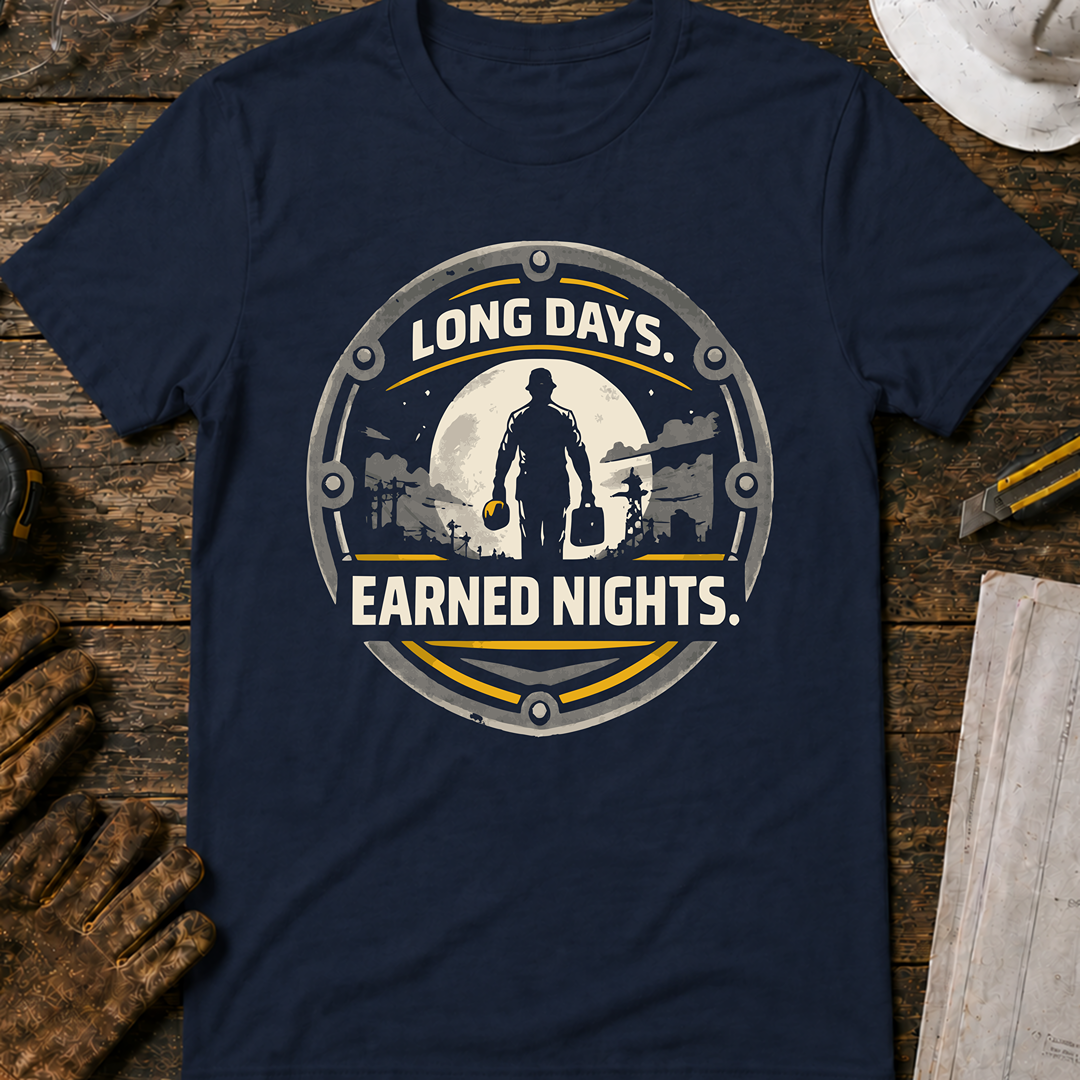 Long Days Earned Nights Ed.2 T-Shirt