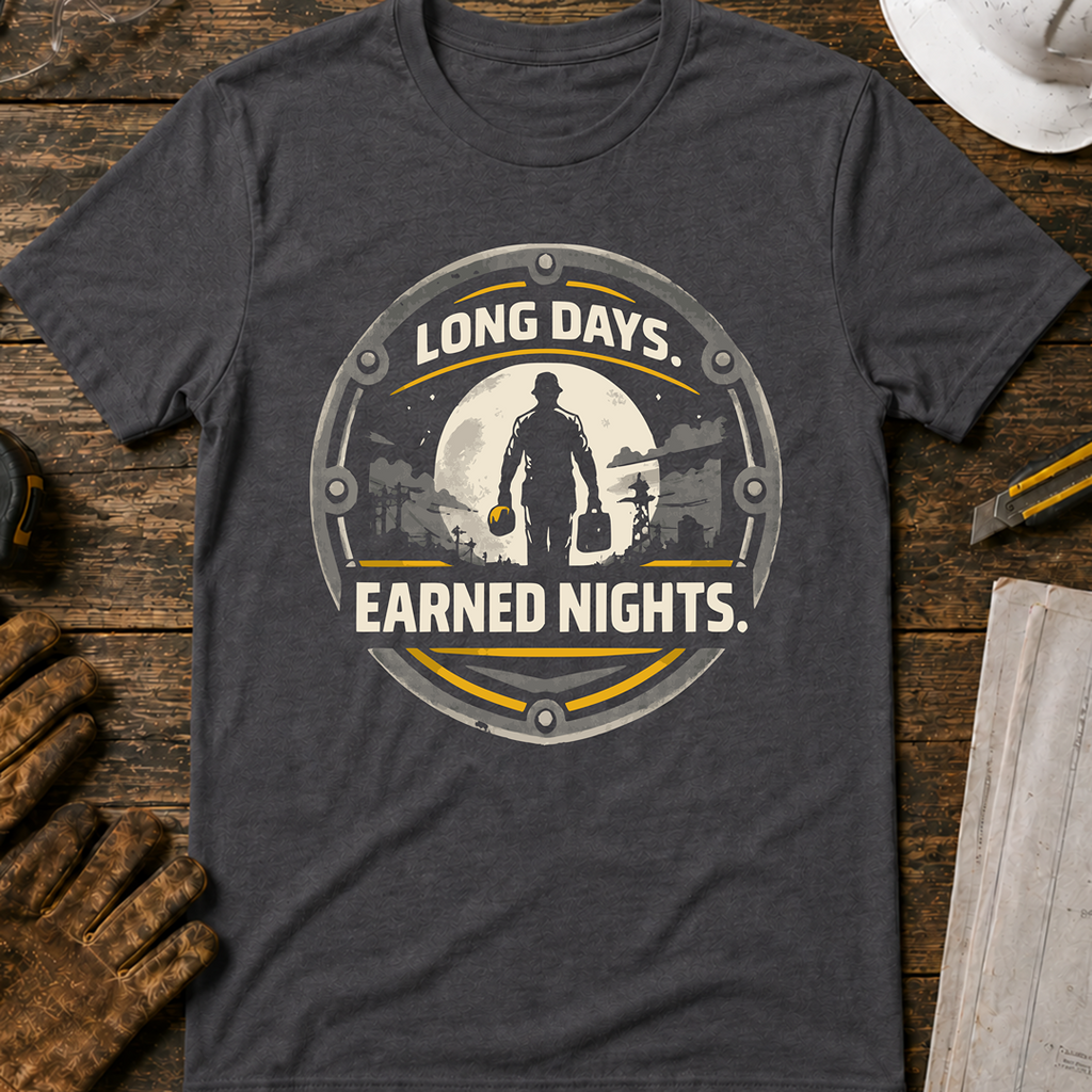 Long Days Earned Nights Ed.2 T-Shirt