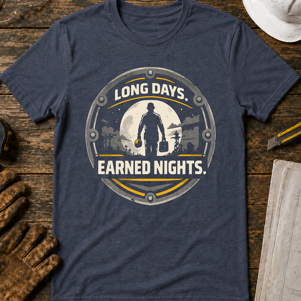 Long Days Earned Nights Ed.2 T-Shirt