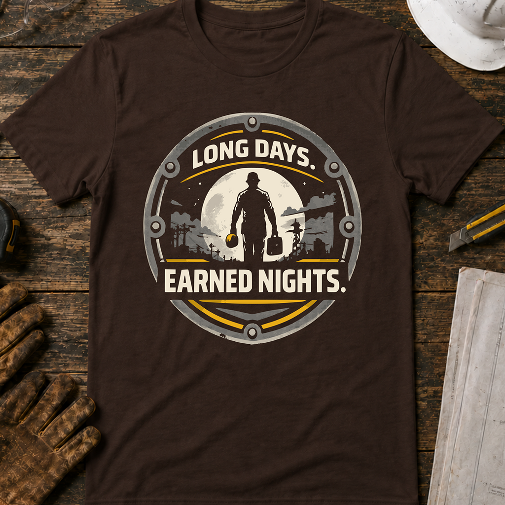 Long Days Earned Nights Ed.2 T-Shirt