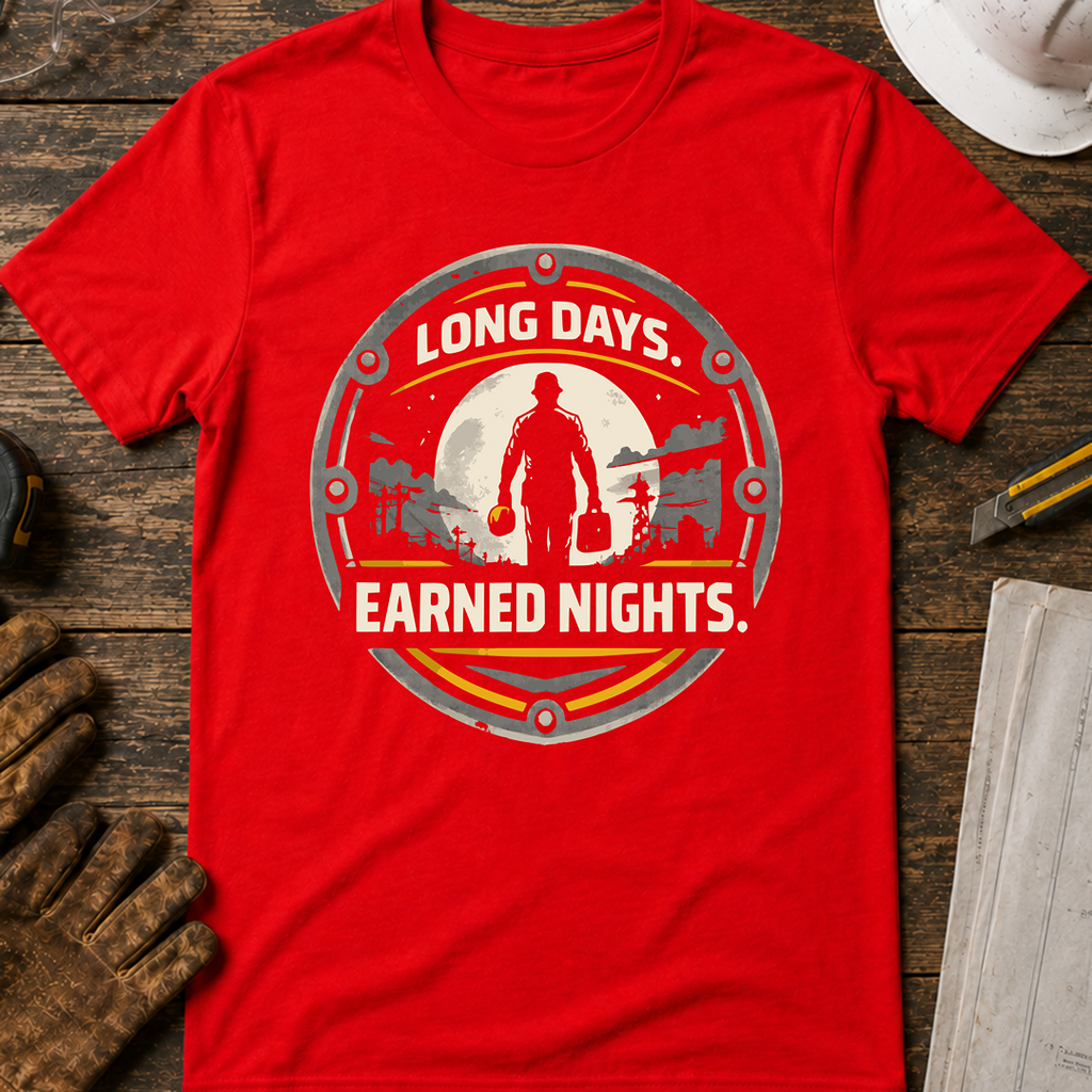 Long Days Earned Nights Ed.2 T-Shirt