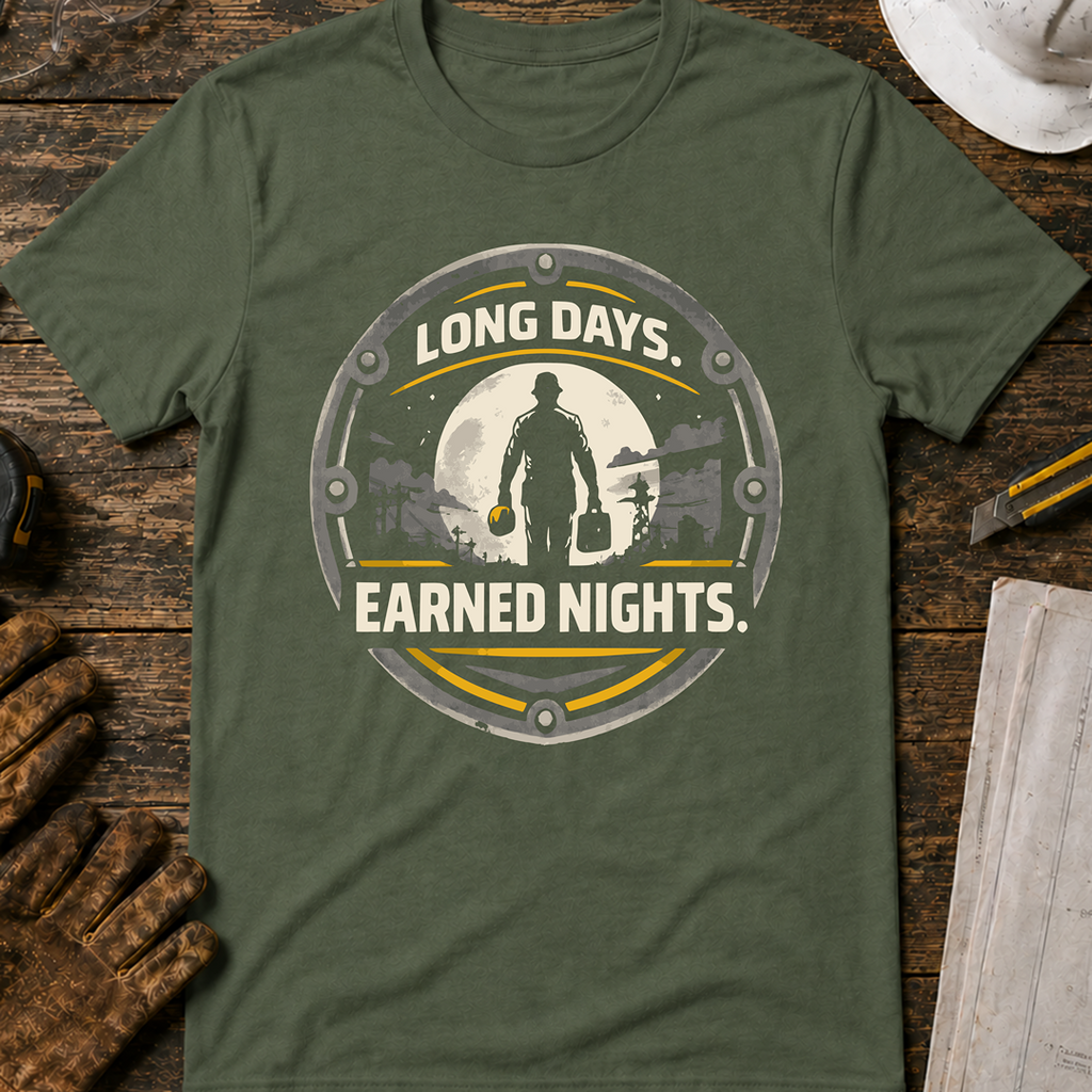 Long Days Earned Nights Ed.2 T-Shirt