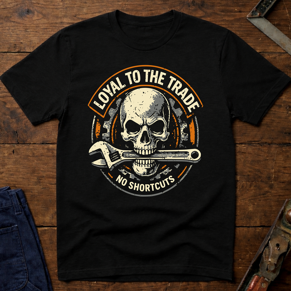 The Dark-Skull Collection: Loyal to the Trade T-Shirt