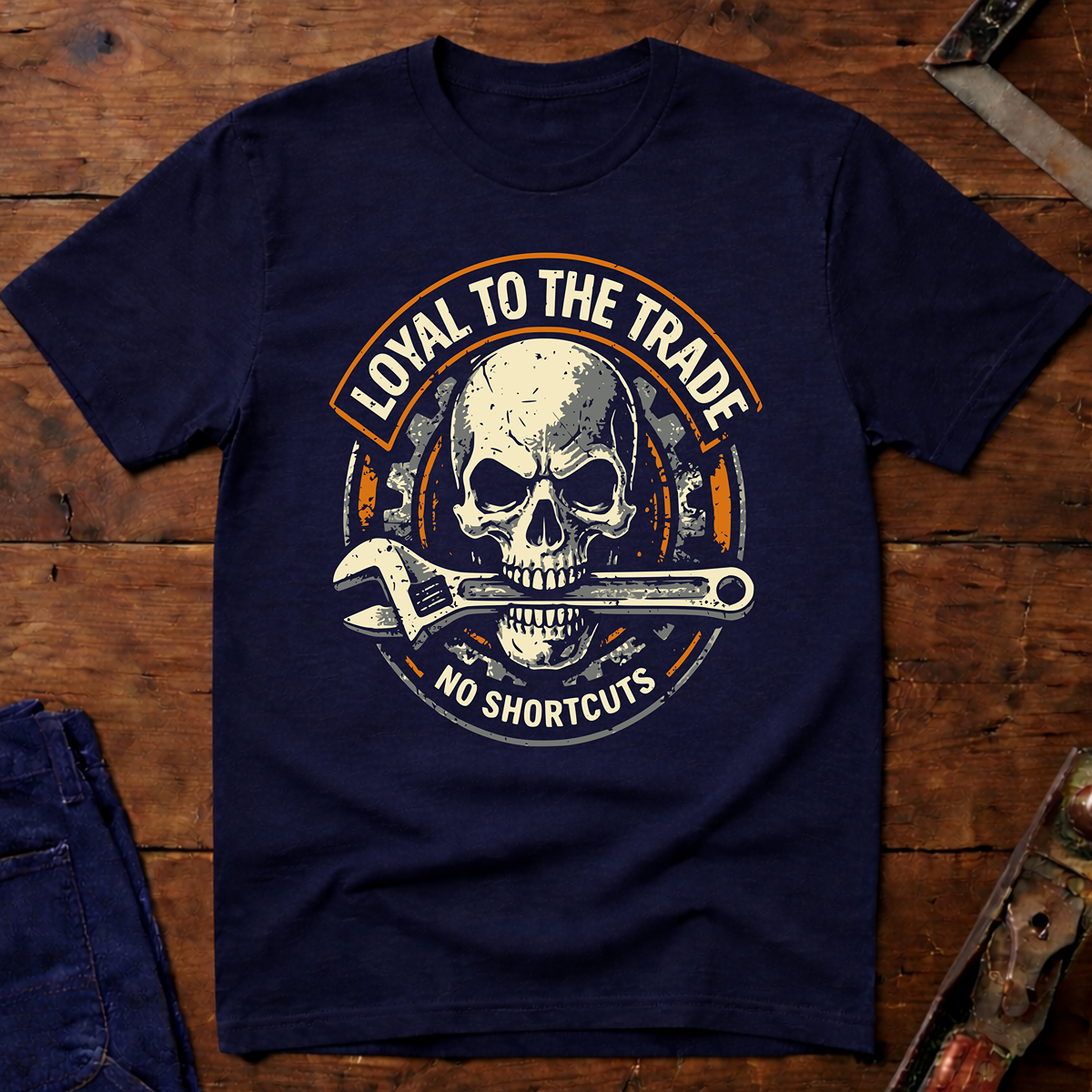 The Dark-Skull Collection: Loyal to the Trade T-Shirt