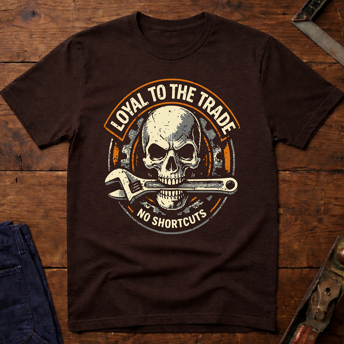The Dark-Skull Collection: Loyal to the Trade T-Shirt