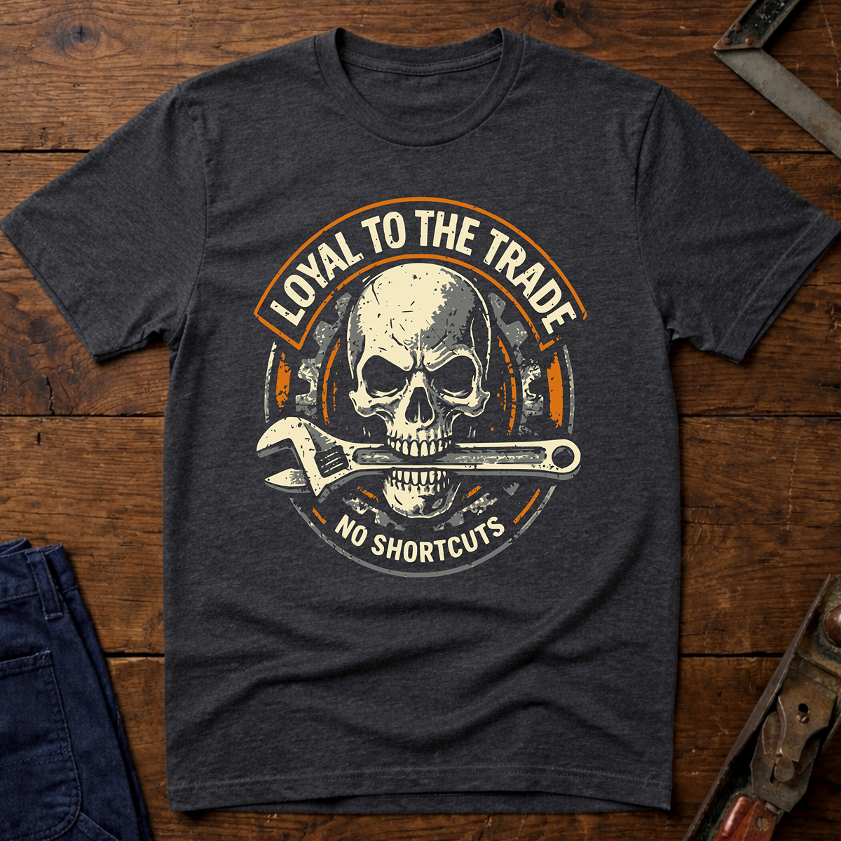 The Dark-Skull Collection: Loyal to the Trade T-Shirt