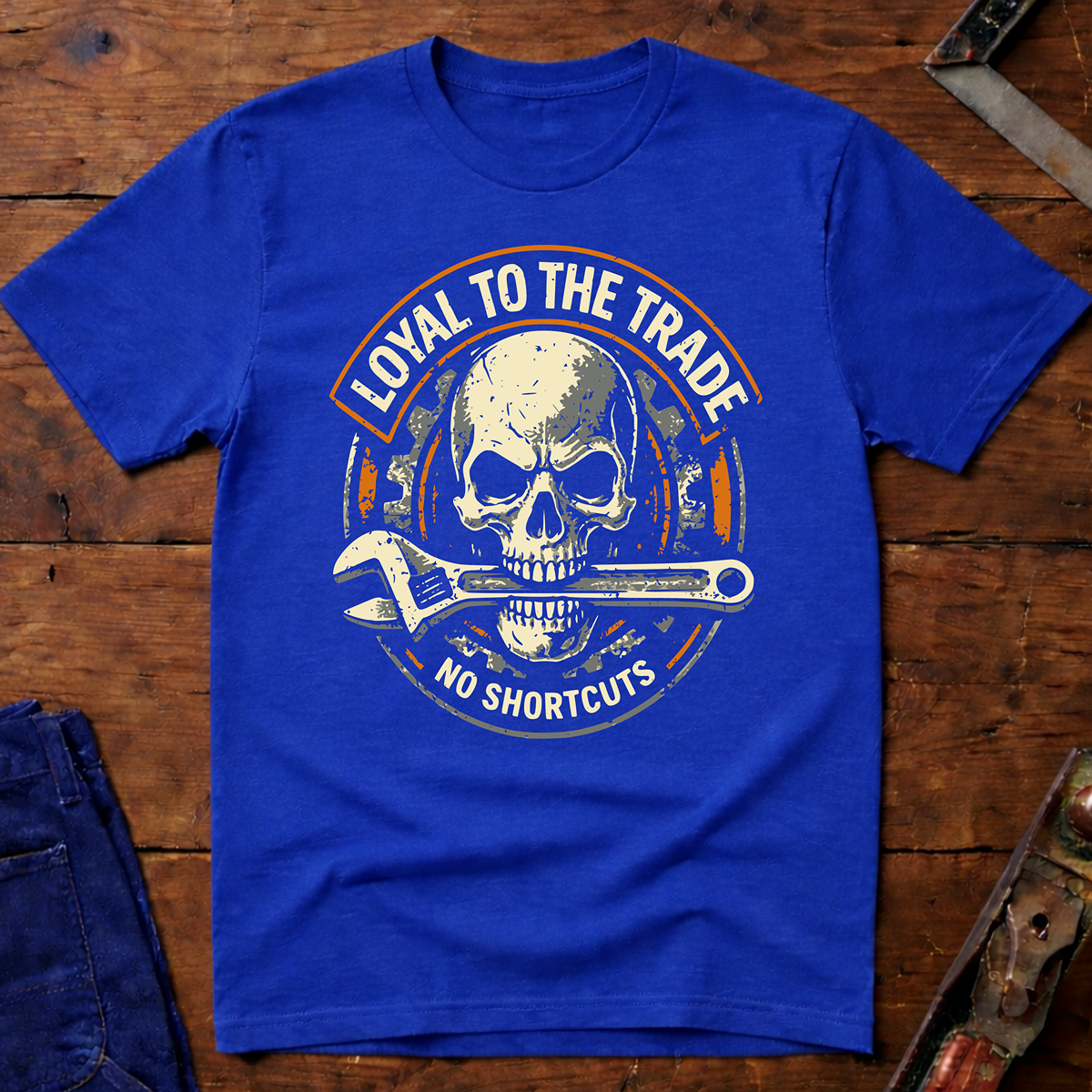 The Dark-Skull Collection: Loyal to the Trade T-Shirt