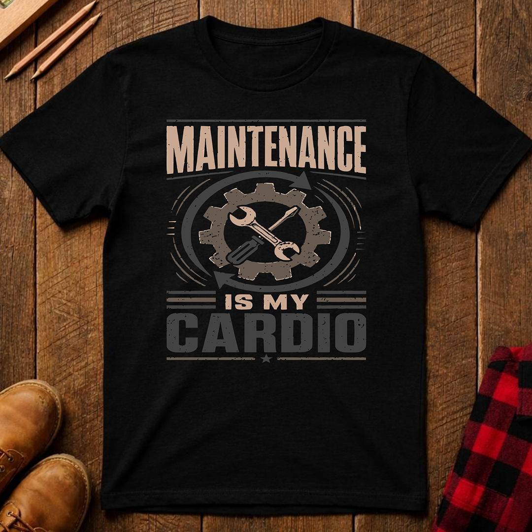 Maintenance is My Cardio Ed.3 T-Shirt