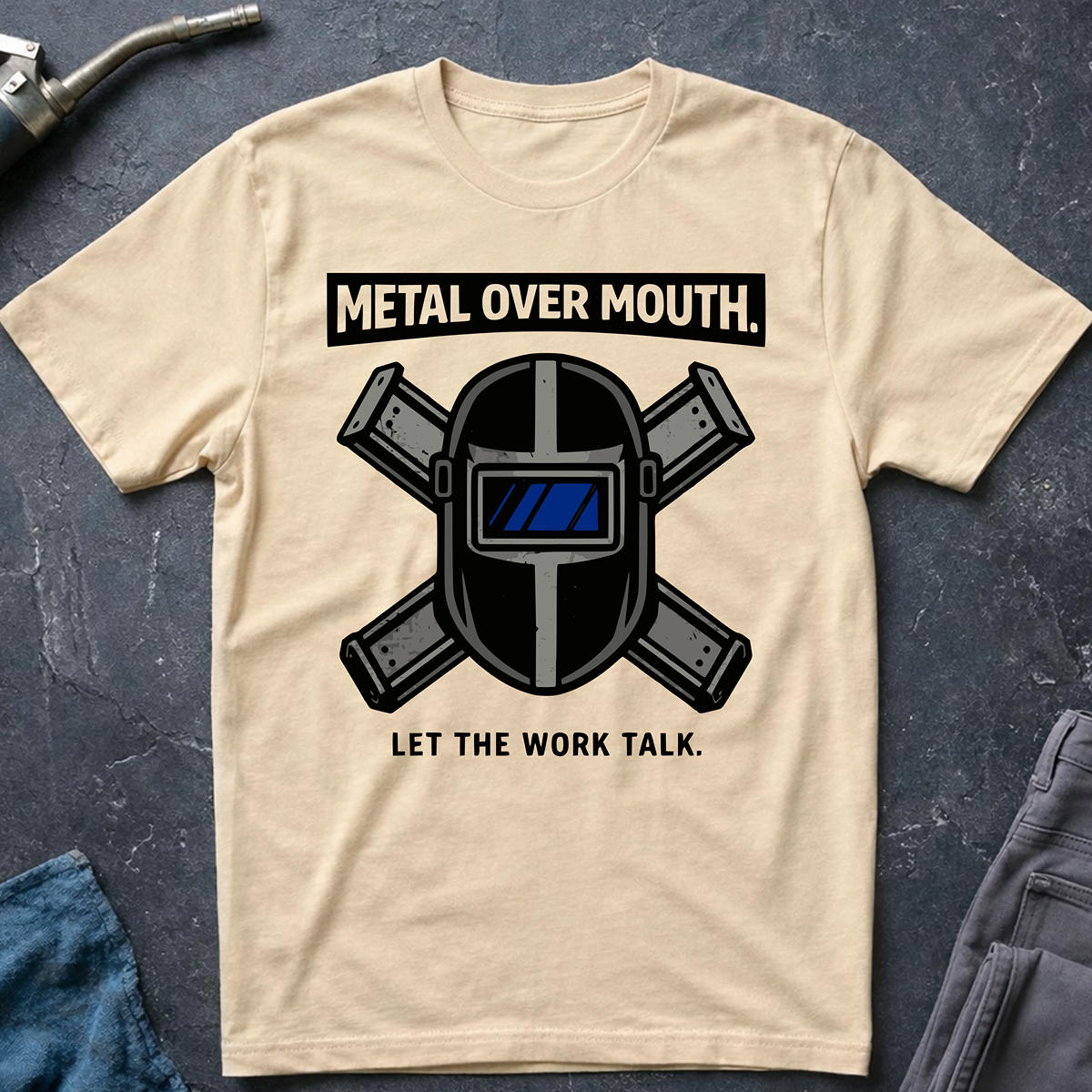 Metal Over Mouth T-Shirt