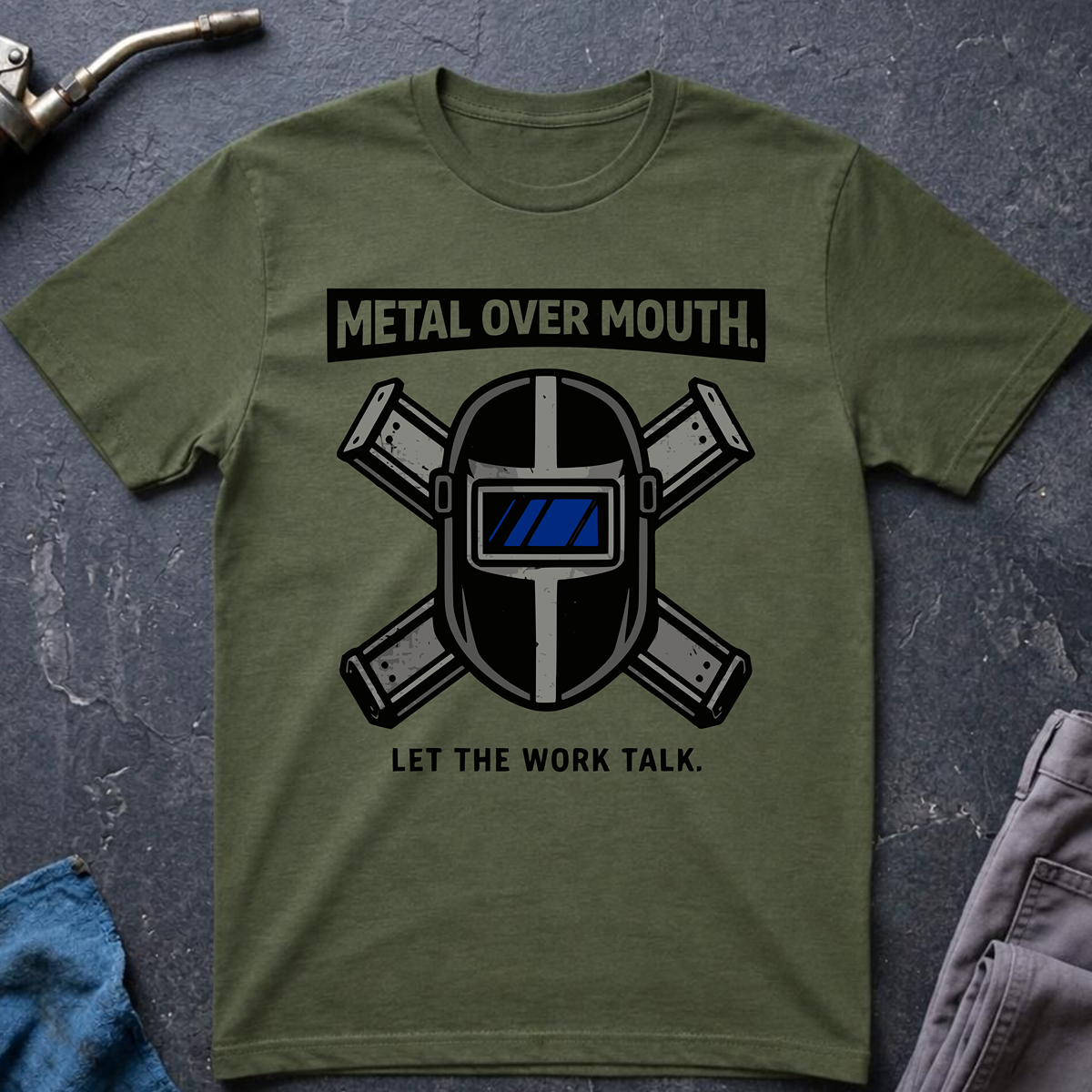 Metal Over Mouth T-Shirt