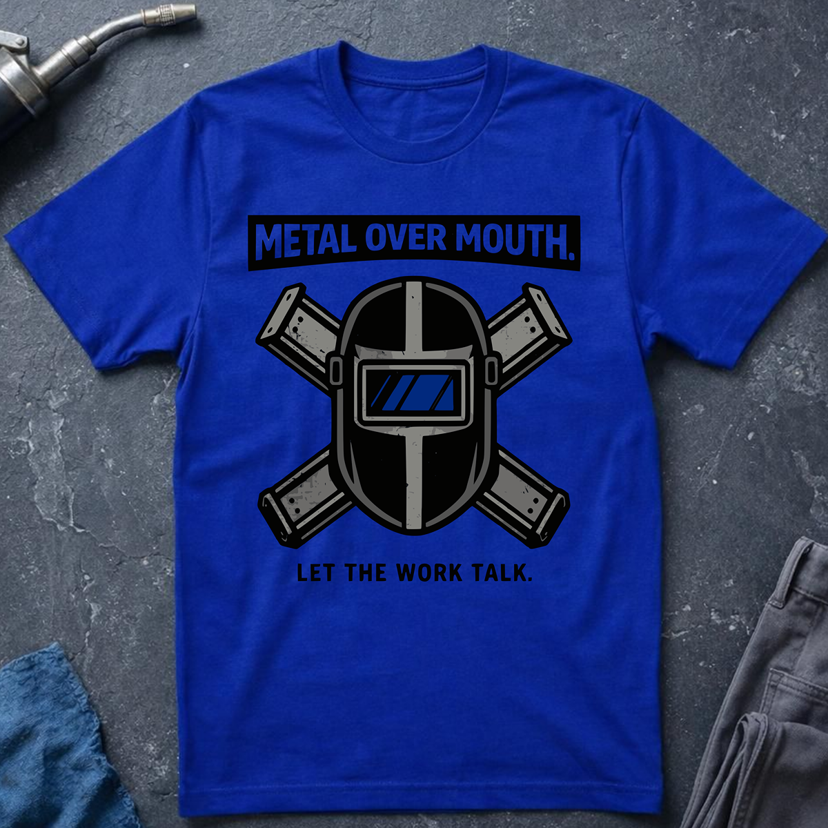 Metal Over Mouth T-Shirt