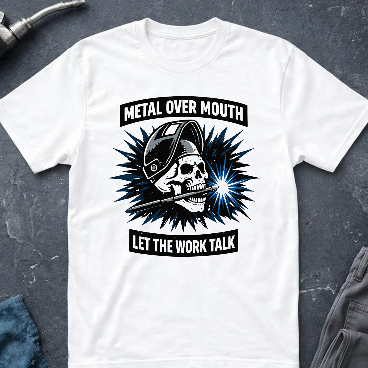 The Dark-Skull Collection: Metal Over Mouth Ed.2 T-Shirt