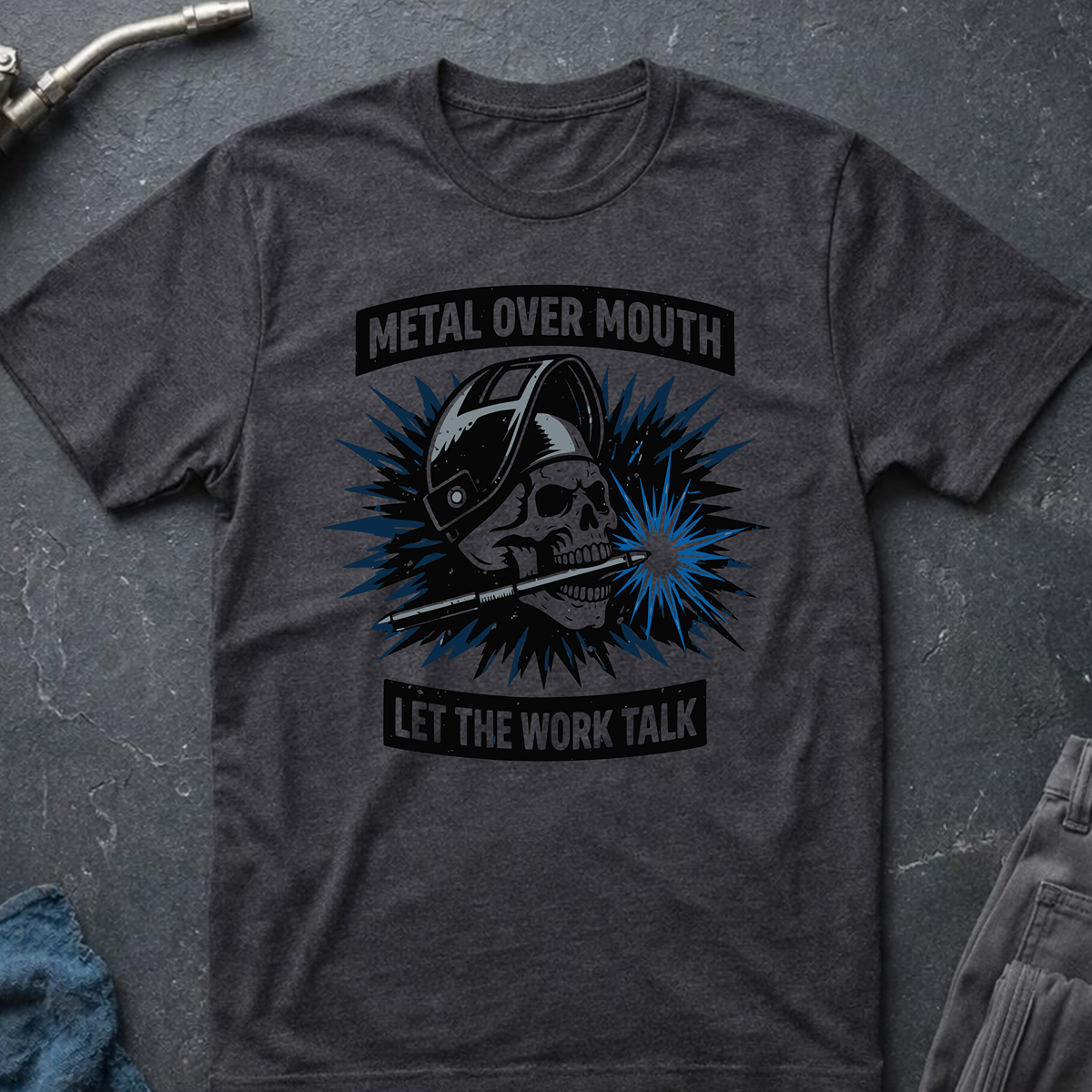 The Dark-Skull Collection: Metal Over Mouth Ed.2 T-Shirt