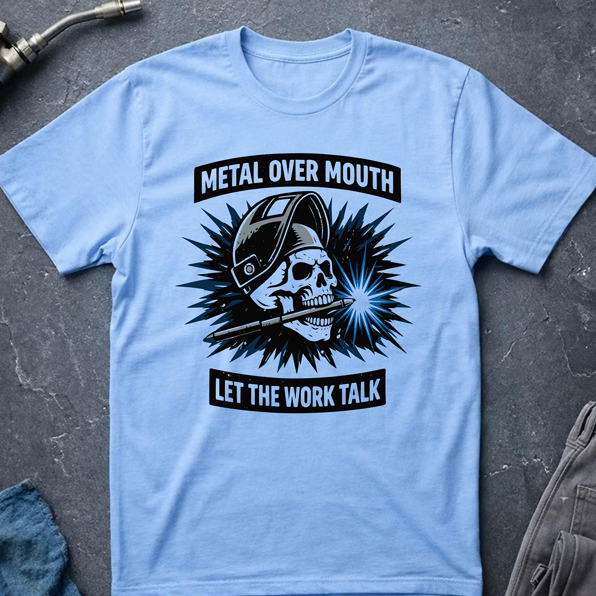 The Dark-Skull Collection: Metal Over Mouth Ed.2 T-Shirt