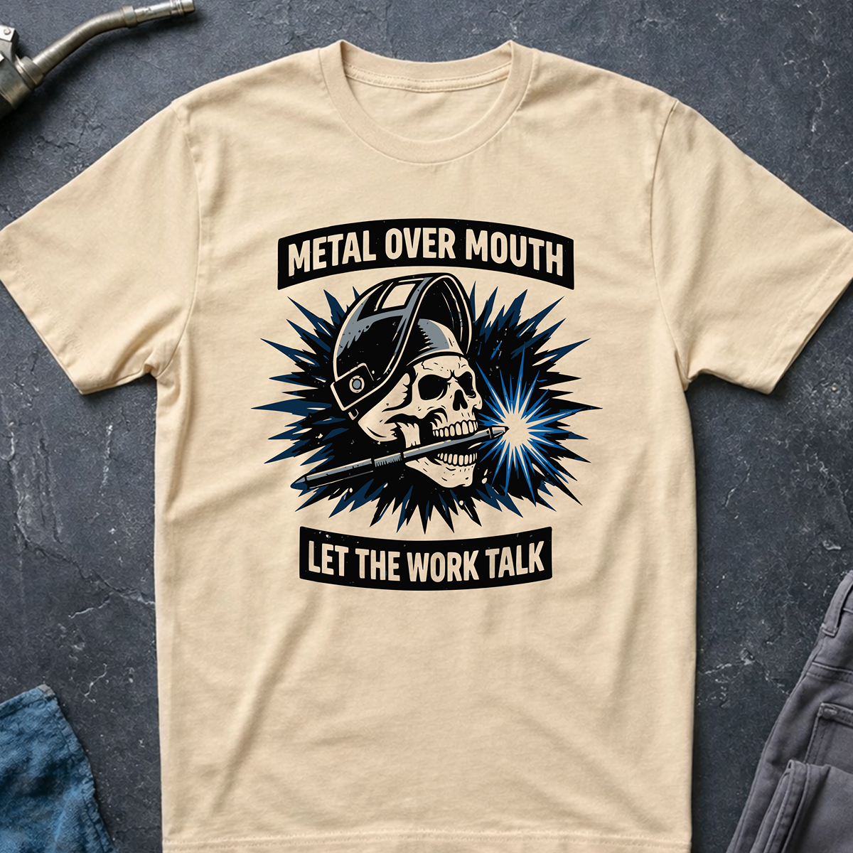 The Dark-Skull Collection: Metal Over Mouth Ed.2 T-Shirt