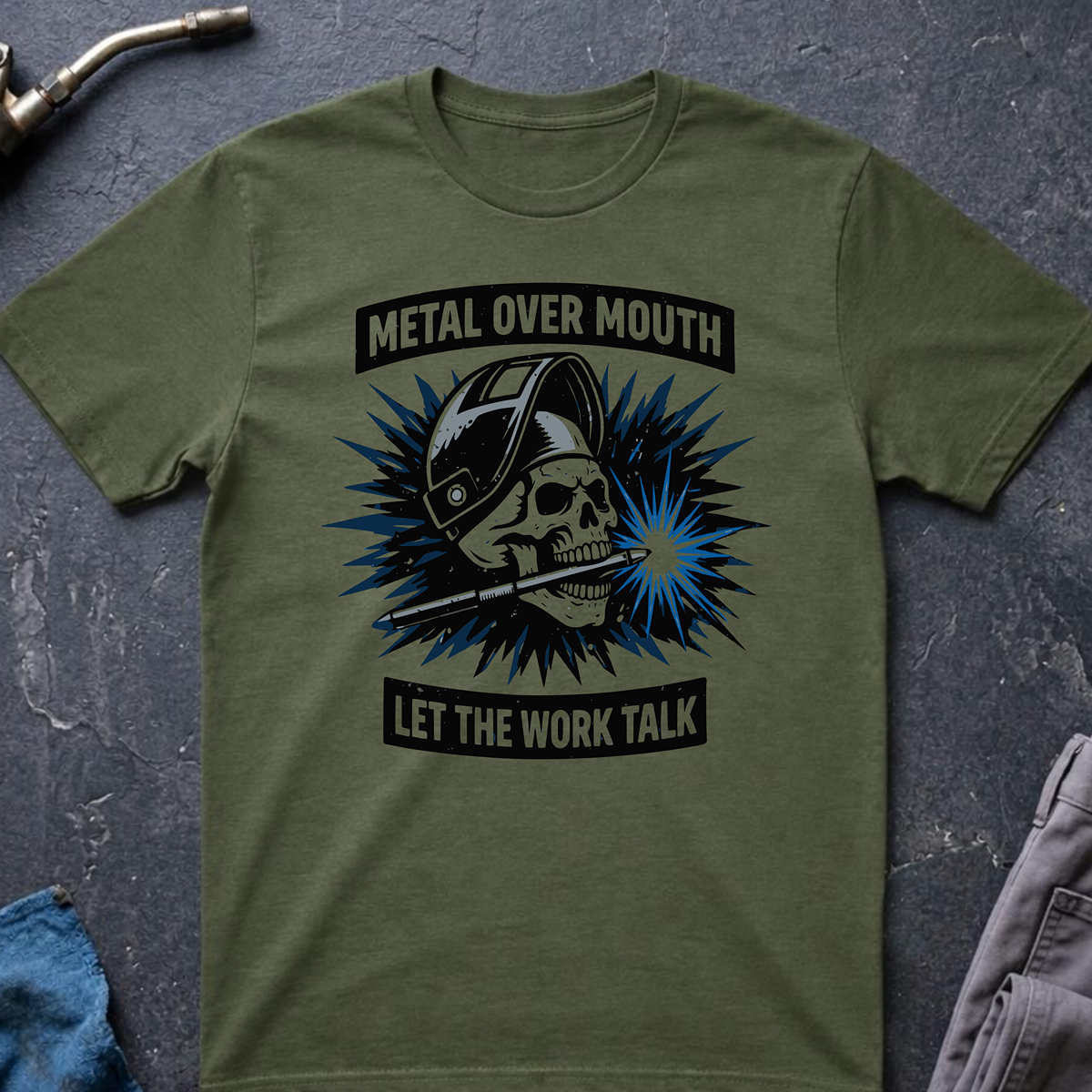 The Dark-Skull Collection: Metal Over Mouth Ed.2 T-Shirt