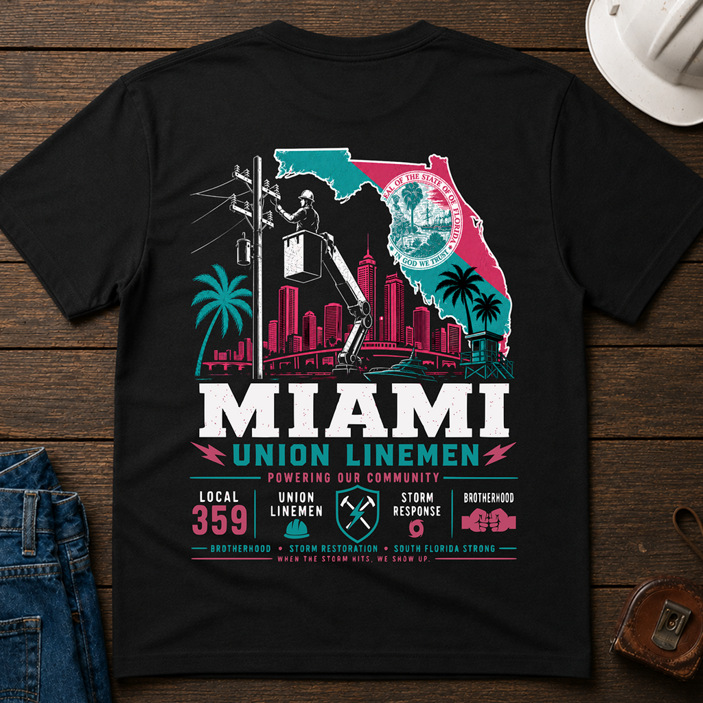 Miami Local 359 - Pocket T-Shirt