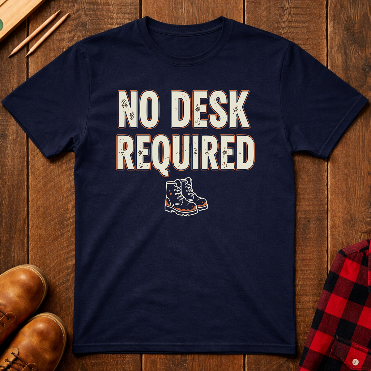 No Desk Required T-Shirt