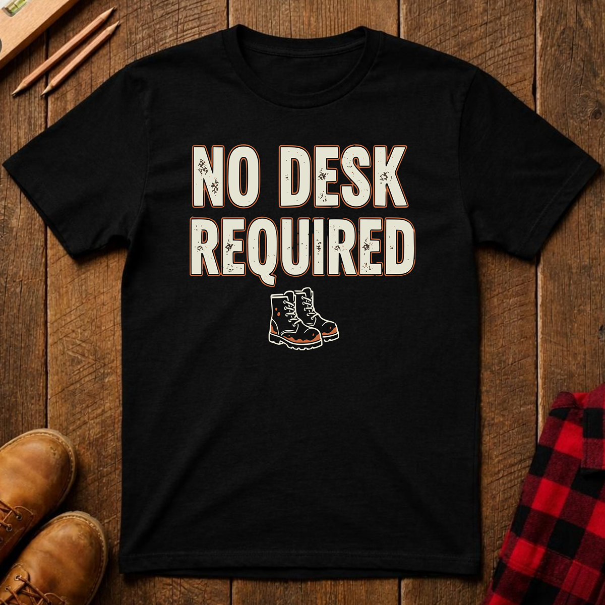 No Desk Required T-Shirt